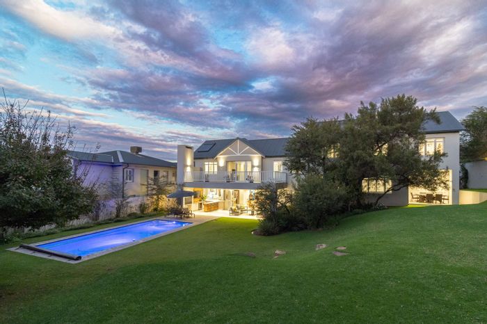 For Sale: House in Helderfontein Estate with pool, guest suite, and large garden.