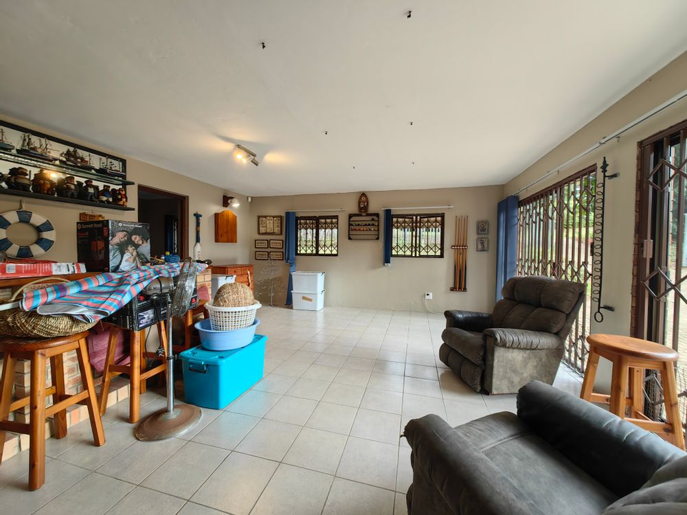 Games room and bar area