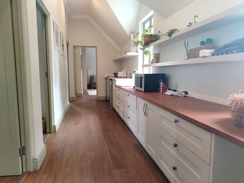 Upstairs B&B area with a kitchenette