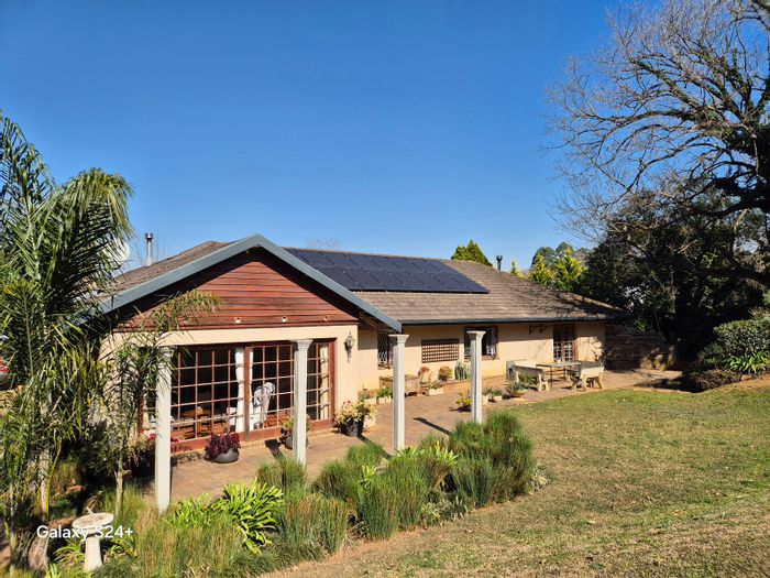 Eco-friendly house in Howick North for sale, featuring solar power and spacious garden.
