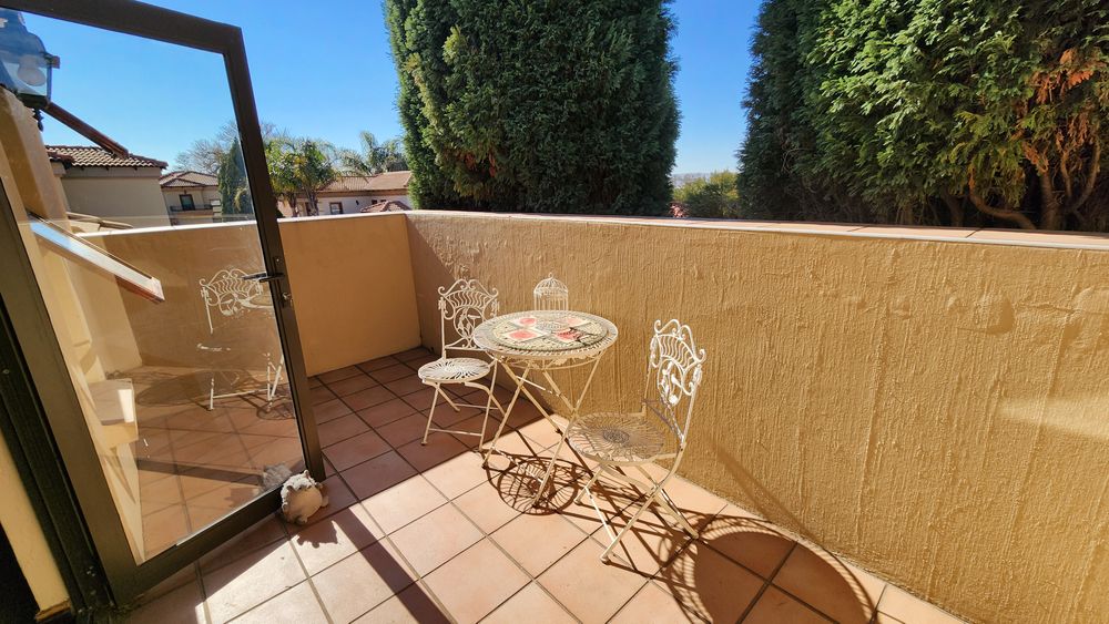 Balcony first bedroom