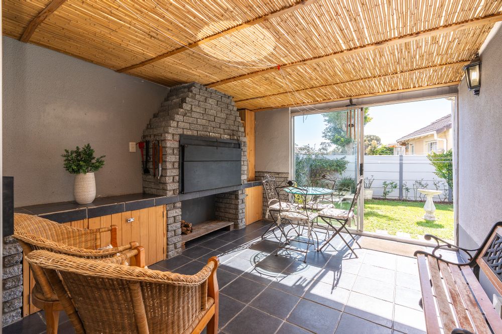 sunroom patio and braai