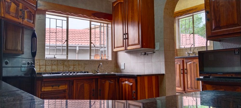 Solid Imbuia Wood Kitchen