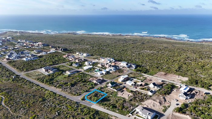 Vacant Land Residential For Sale in Agulhas Central, 612 m² corner stand available.