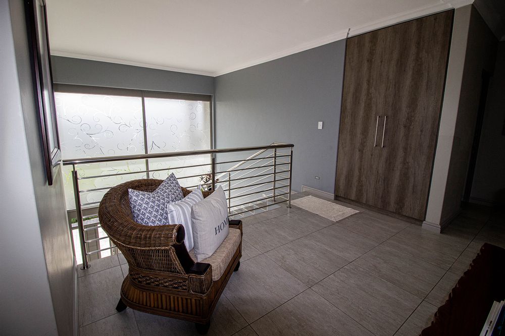 Storage space for linen serving 2 suites