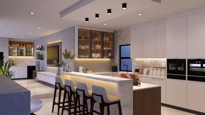 For Sale: Spacious 5-bedroom house in Midstream Heights with pool and cinema room.