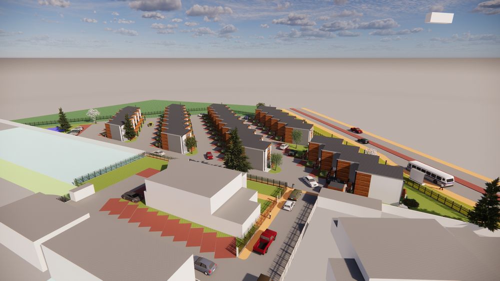 Proposed New Development Render (Changes to be made by Purchaser)