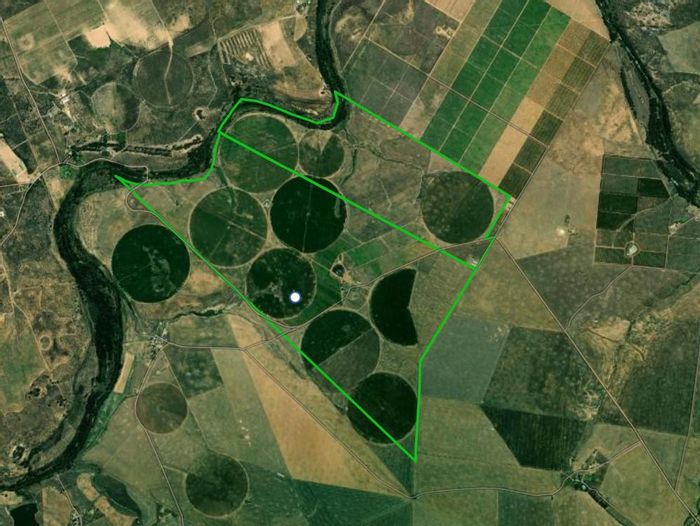 Water-rich farm in Koringberg for sale, 509 hectares with extensive irrigation.