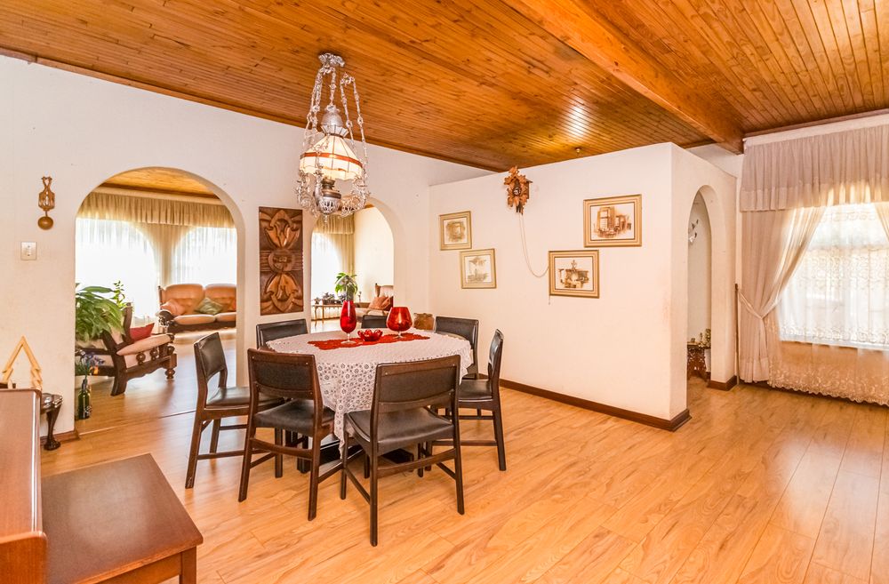 Semi-Open plan dining and living area