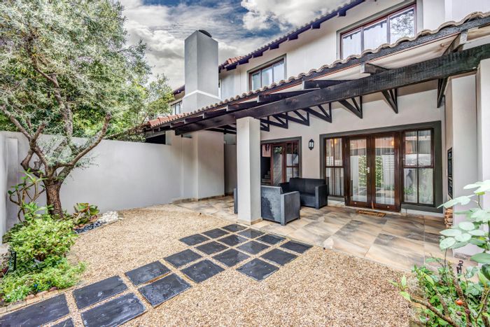 For Sale: 2-Bedroom Cluster in Fourways with garden, inverter, and 24-hour security.