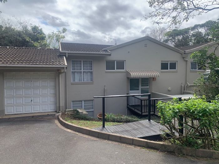 3-Bedroom Townhouse To Rent in Westville with furnished interiors and nature views.