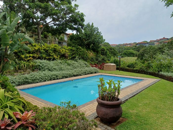 Zimbali Townhouse To Rent: 3 beds, private patio, resort amenities, secure estate living.