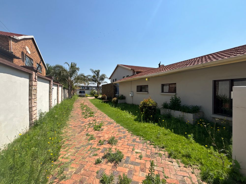 Driveway to back of property