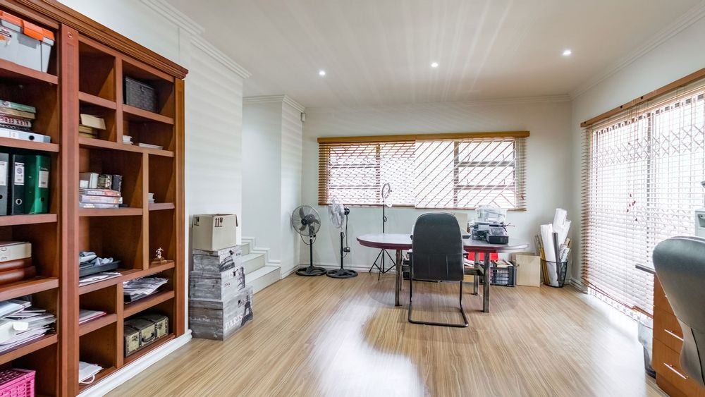 Upstairs home office