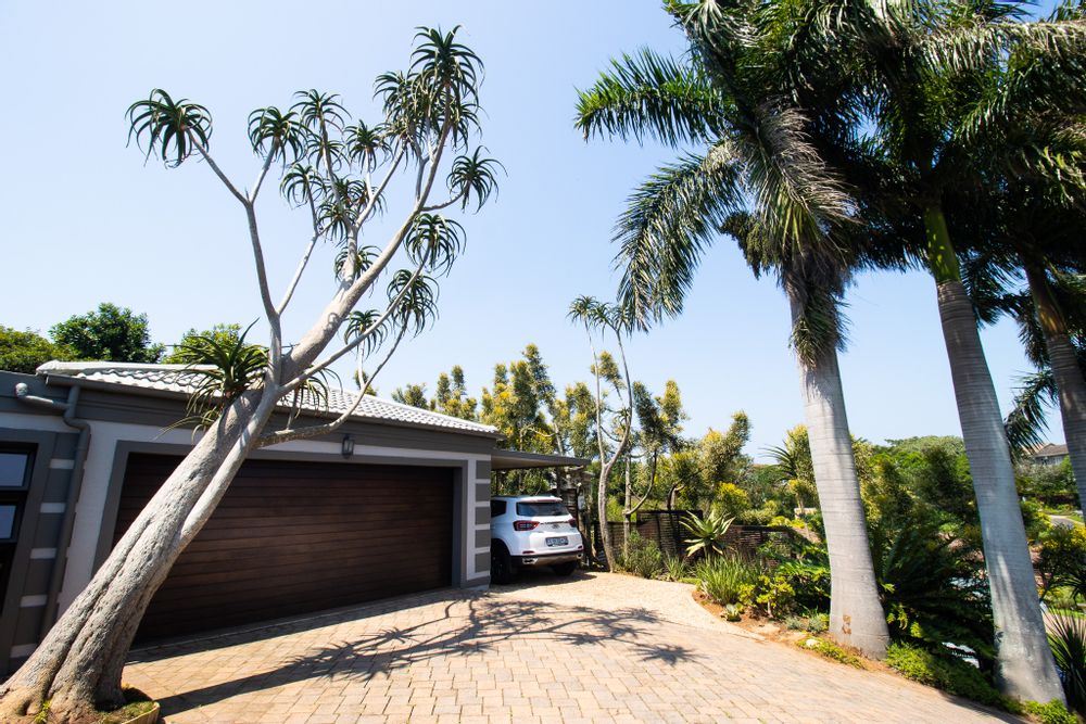 Double garage & carport