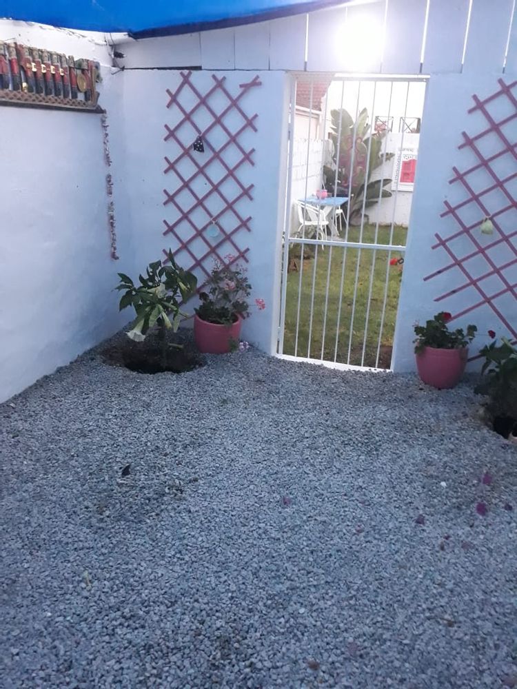 Private Entrance to Flat / Private Garden