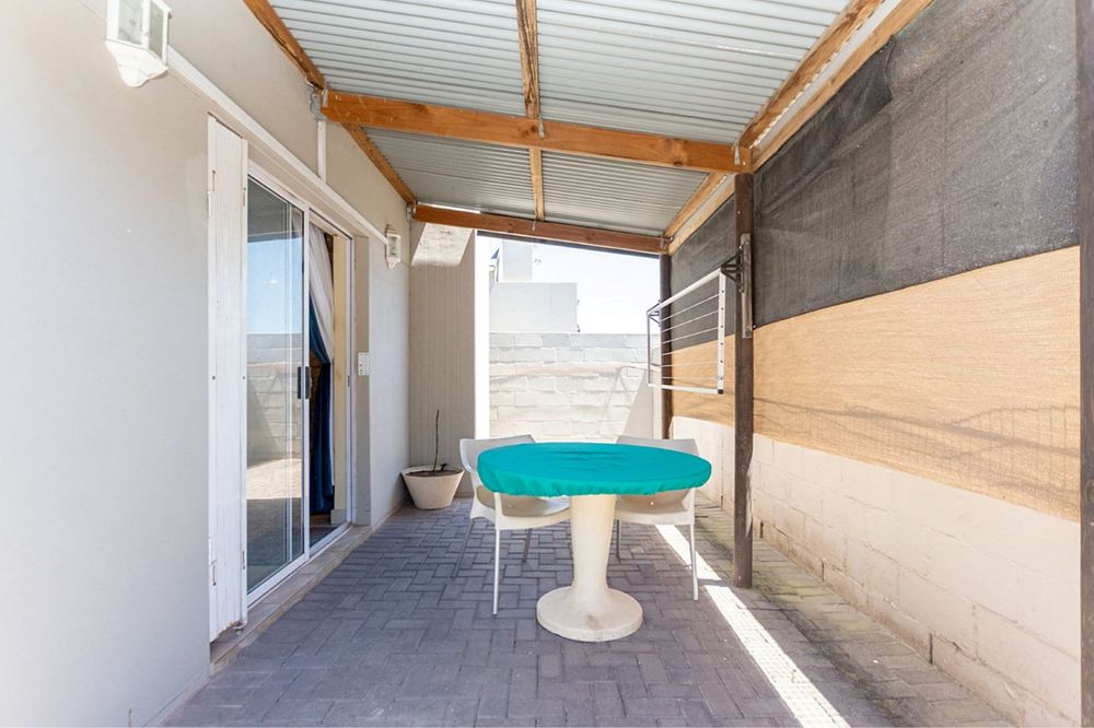 Covered patio off the living area