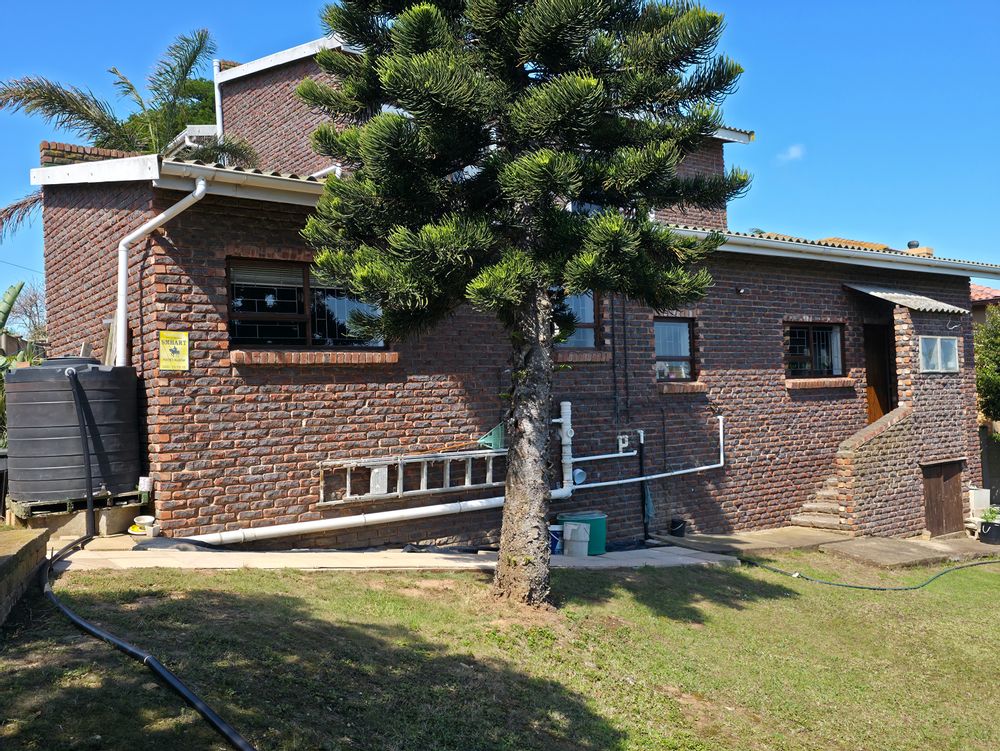 Rear of the property