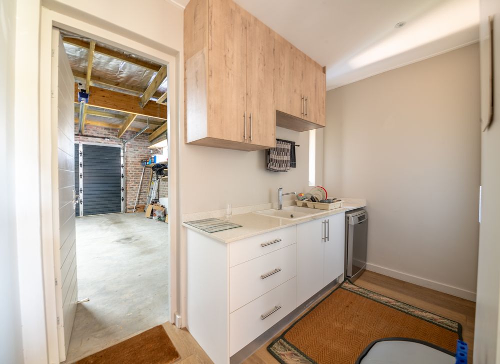 Entrance from Garage into scullery
