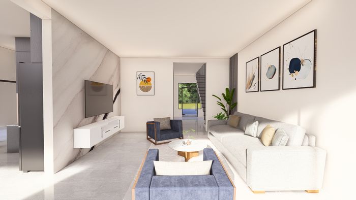 For Sale: House in Sandown with pool, flatlet, and rooftop entertainment area.