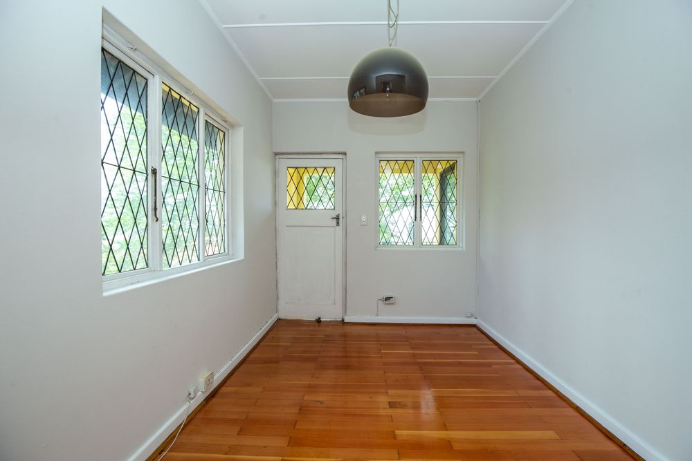 Nursery room opening to a balcony