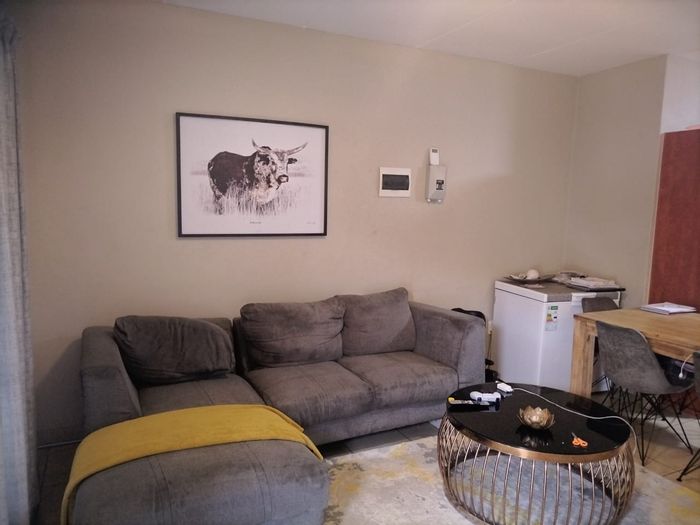 For Sale: 3-Bedroom Apartment in Waterval East with secure complex and braai area.