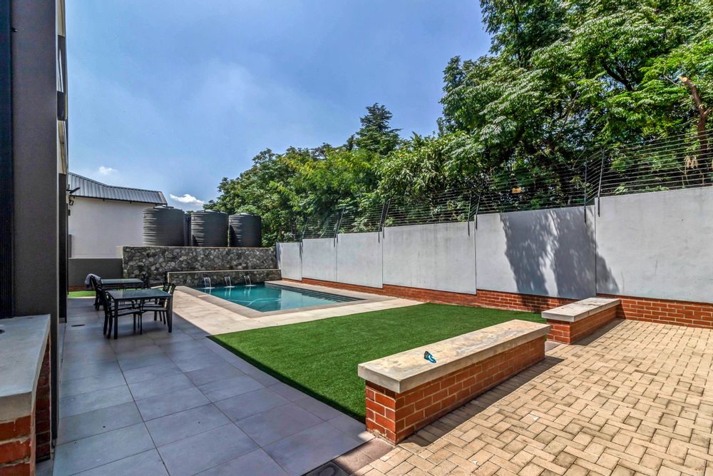 Pool area at clubhouse