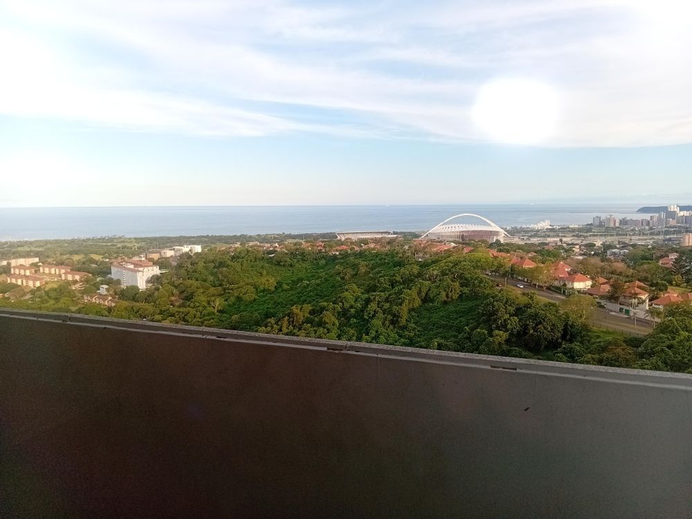 Stunning views from the flat