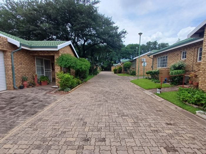 Townhouse for Sale in Bela Bela Central: Senior living, communal garden, secure area.