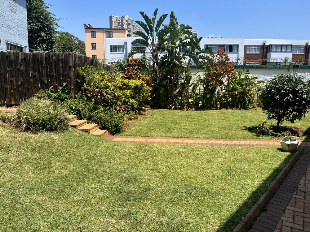 Storeroom and Washlines above lawn area