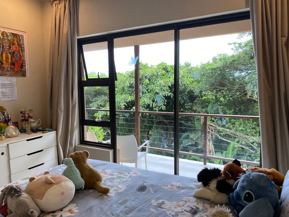 3rd bedroom with balcony access