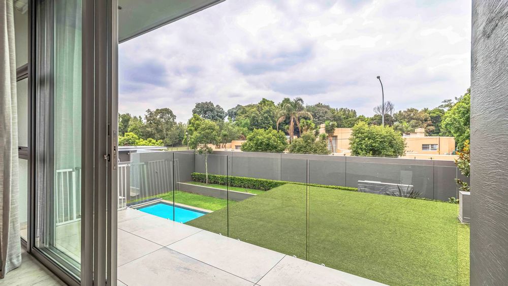 View from main bedroom balcony