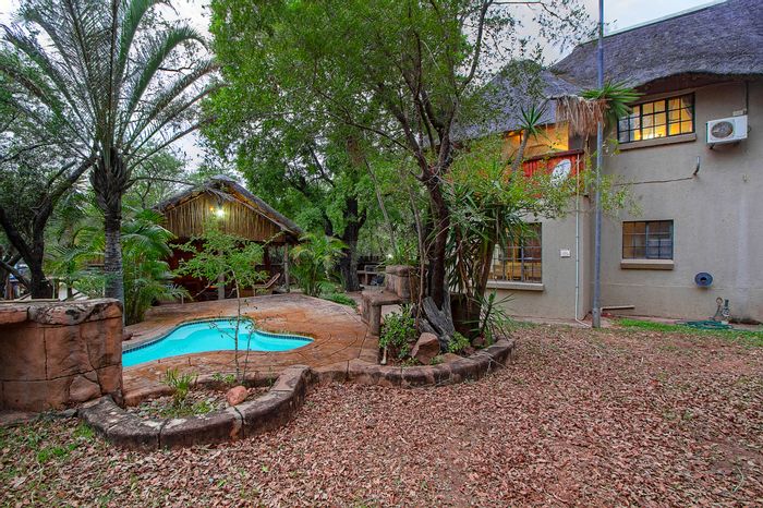 For Sale: House in Marloth Park Central with 4 bedrooms, pool, boma, and vacant stand.