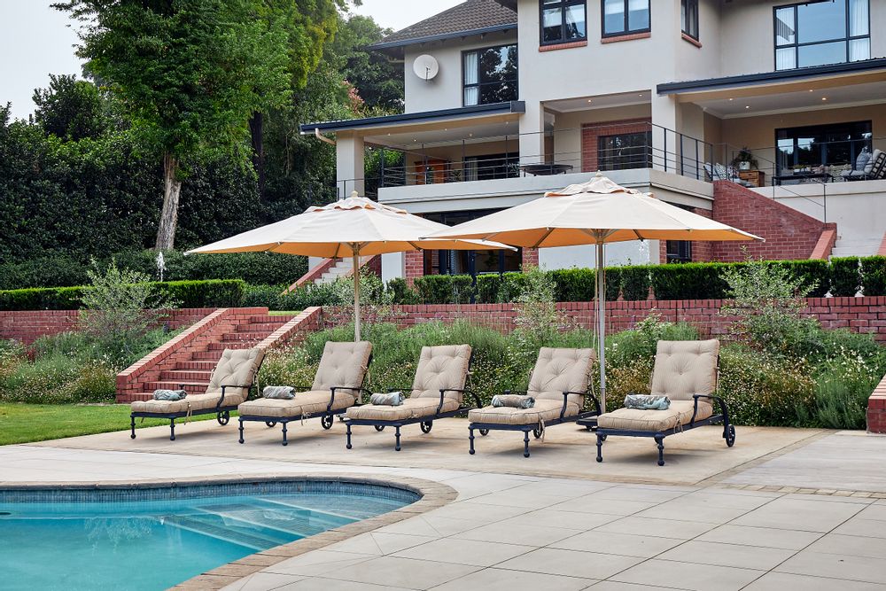 Relaxing spaces to enjoy