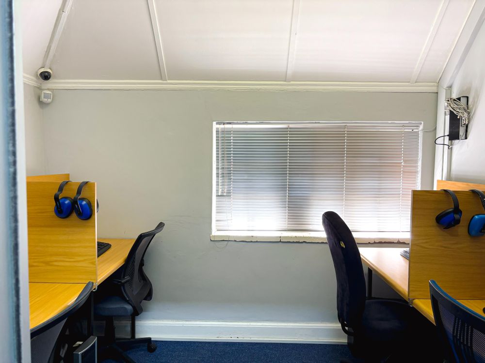 Within Bedroom 7 but partitioned