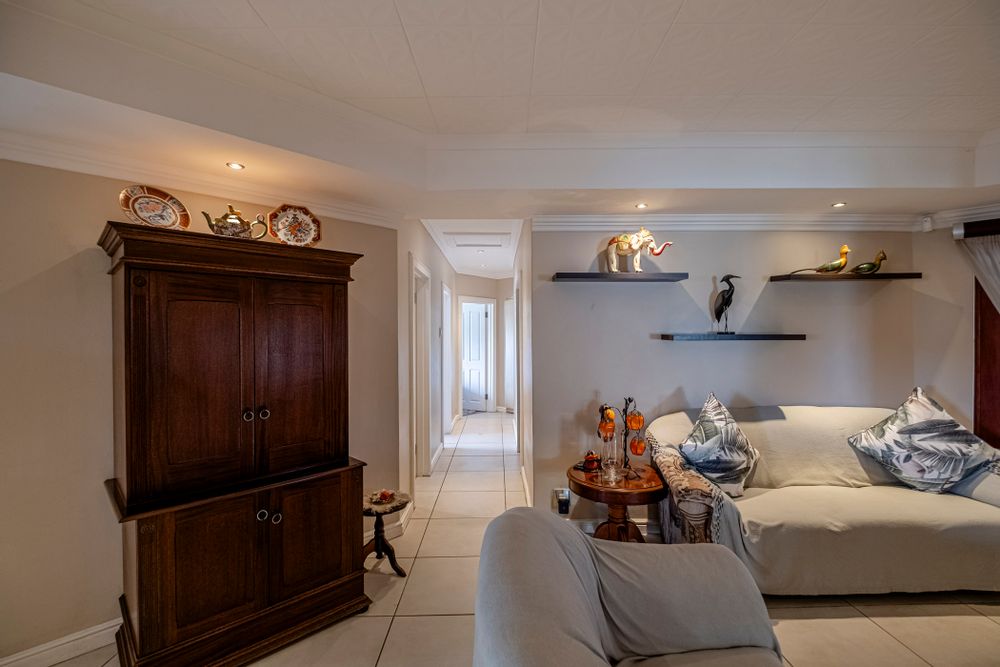 View from 1st Lounge down passage to two of the bedrooms