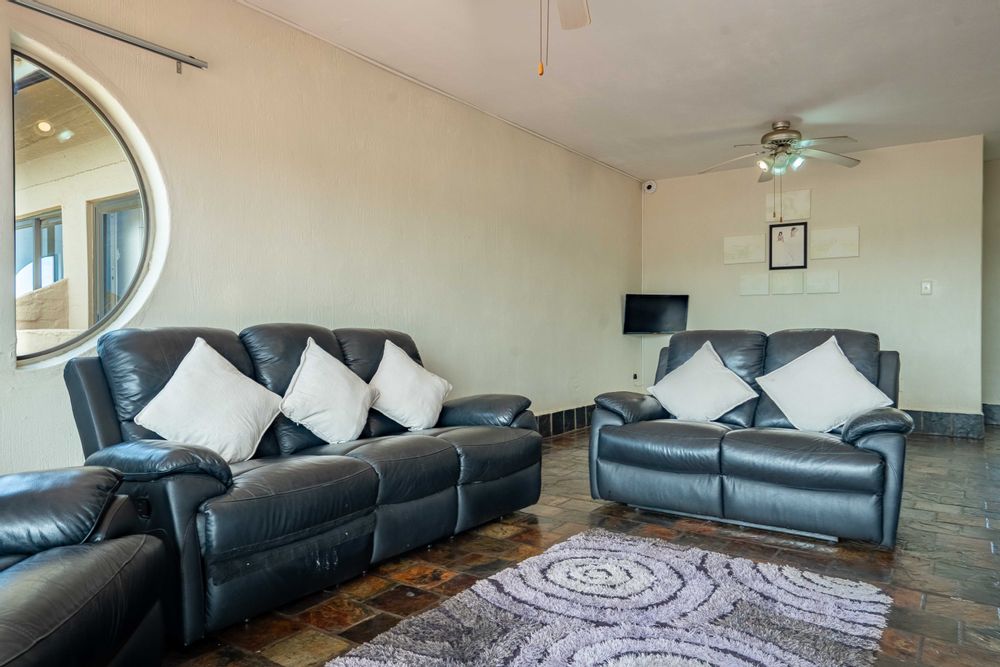 Open plan living area