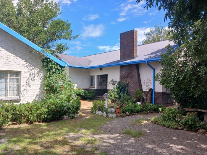 Versatile house in Bethulie Central for sale: offices, garden, solar power, business potential.