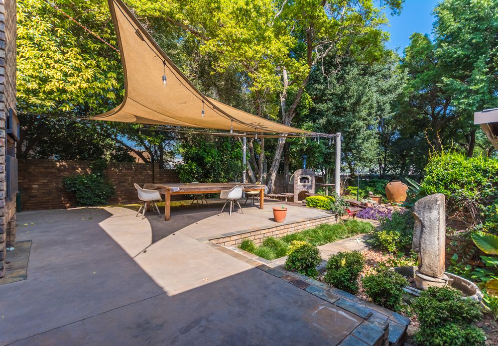 Entertainment area outside