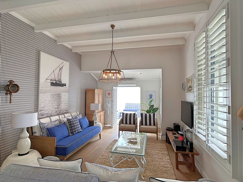 Lounge opening out to patio