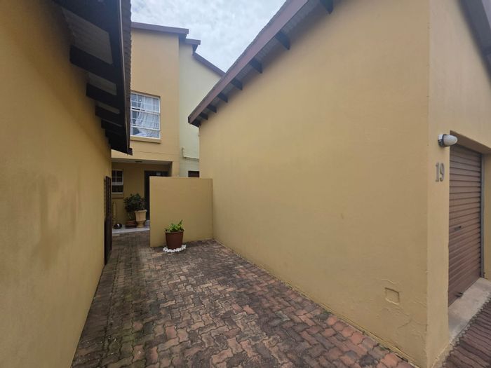 Rynfield Townhouse For Sale: 3 Bedrooms, lock-up garage, private courtyard, low-maintenance living.