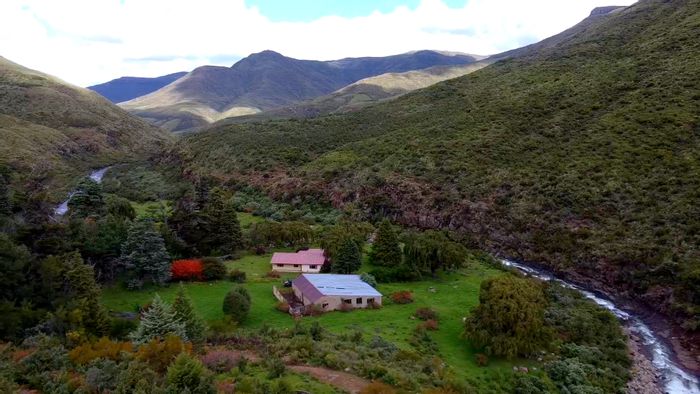 For Sale: 2,260-hectare farm in Barkly East Rural with waterfall and farmhouse.