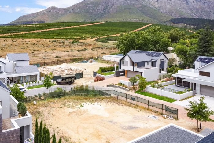 Vacant Land Residential in Paradyskloof For Sale with approved plans and security estate access.