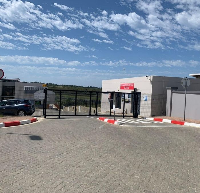 Vacant land for sale in Eden Residential Estate, plans for 2-bedroom home included.