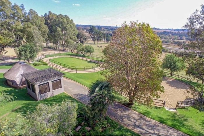 Farm for Sale in Hartzenbergfontein: Equestrian facilities, event spaces, and secure living.