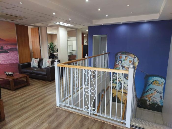Bryanston Office For Sale: 1st floor unit with meeting rooms, parking, and security.