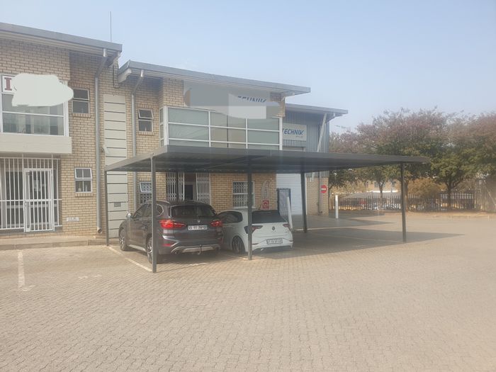 Industrial unit for sale in Allandale: secure park, offices, and mezzanine storage.