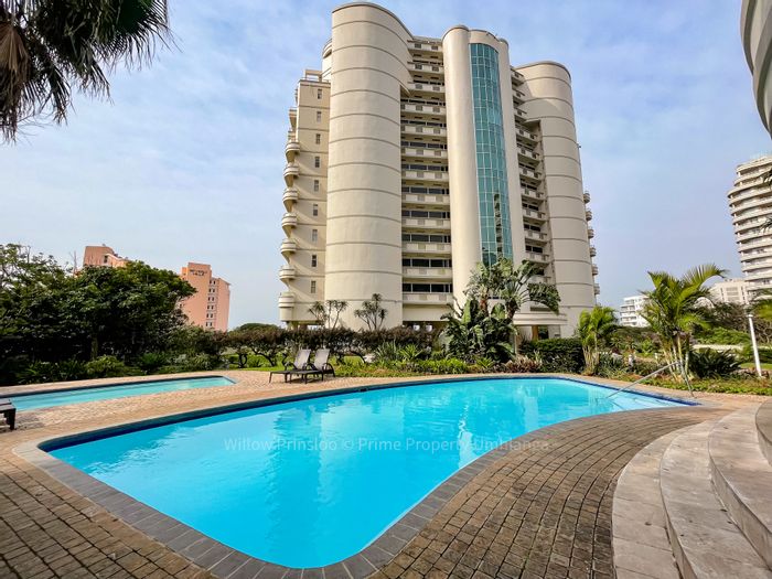2-Bedroom Apartment For Sale in Umhlanga Central with ocean views and pool access.
