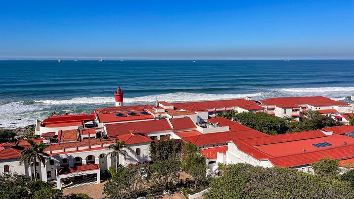 For Sale: 2-Bedroom Apartment in Umhlanga Central with ocean views and pool access.