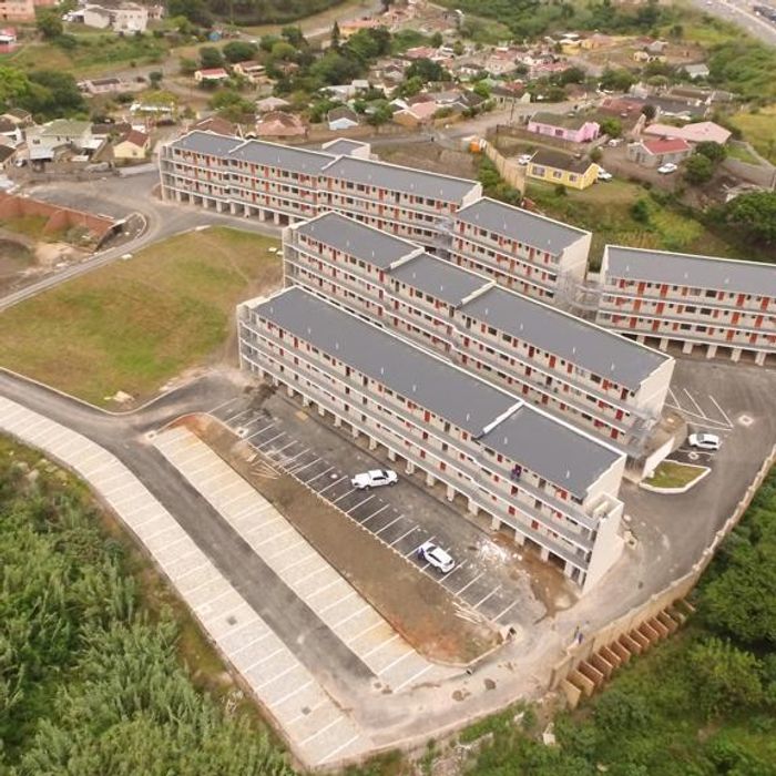 To Rent: Apartment in Newlands East with 2 bedrooms, secure parking, and open-plan living.